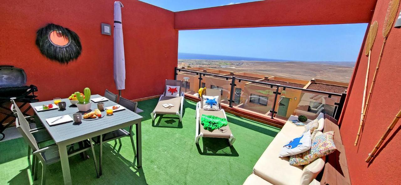 Ferienhaus Casa Caleta - Caleta Fuste - Meerblick - Pool - Glasfaserinternet Caleta De Fuste Zewnętrze zdjęcie